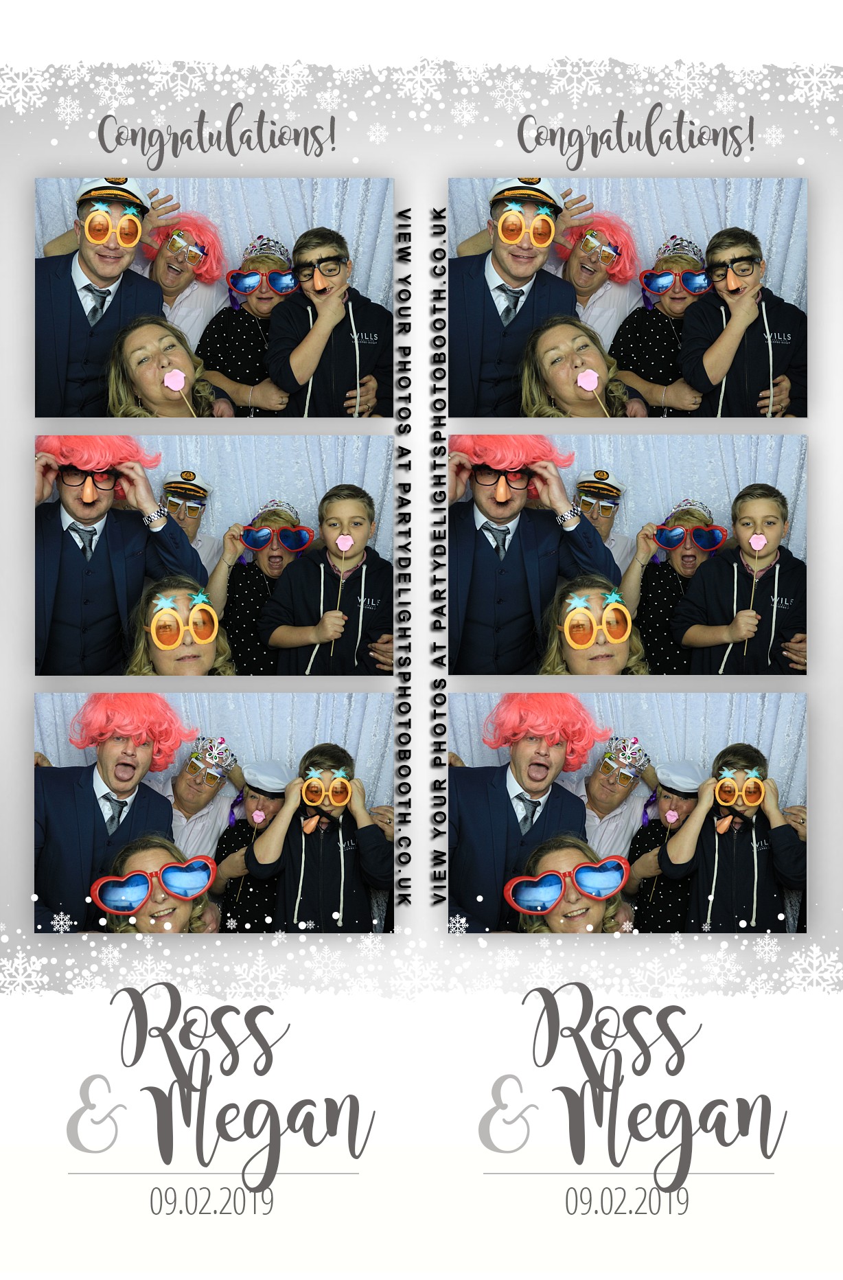 Ross and Megan’s Wedding - Prints | View more photos from the event at gallery.partydelightsphotobooth.co.uk/u/PartyDelightsPhotoBooth/Ross-and-Megan’s-Wedding-Prints